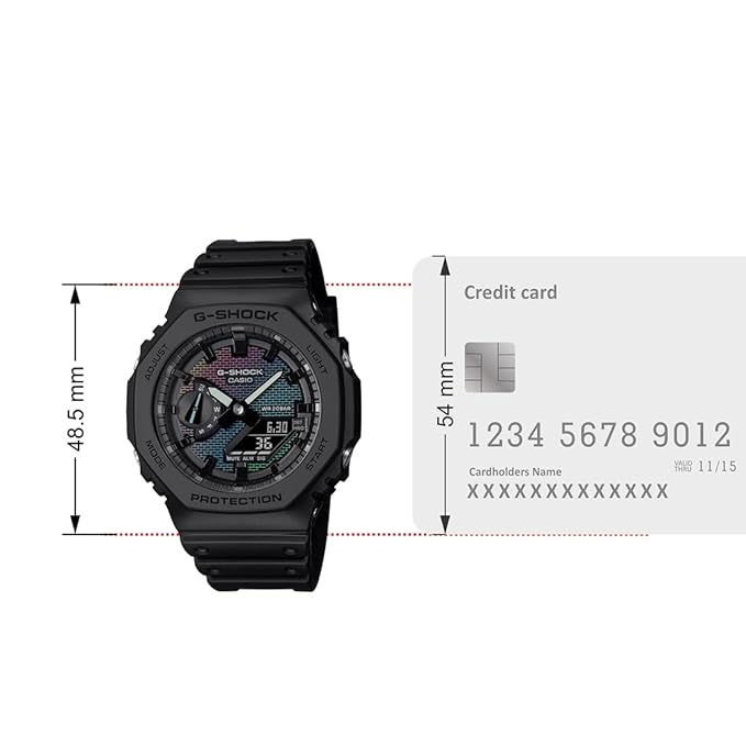 Casio G-Shock GA-2100RW-1ADR Analog-Digital Multicolour.