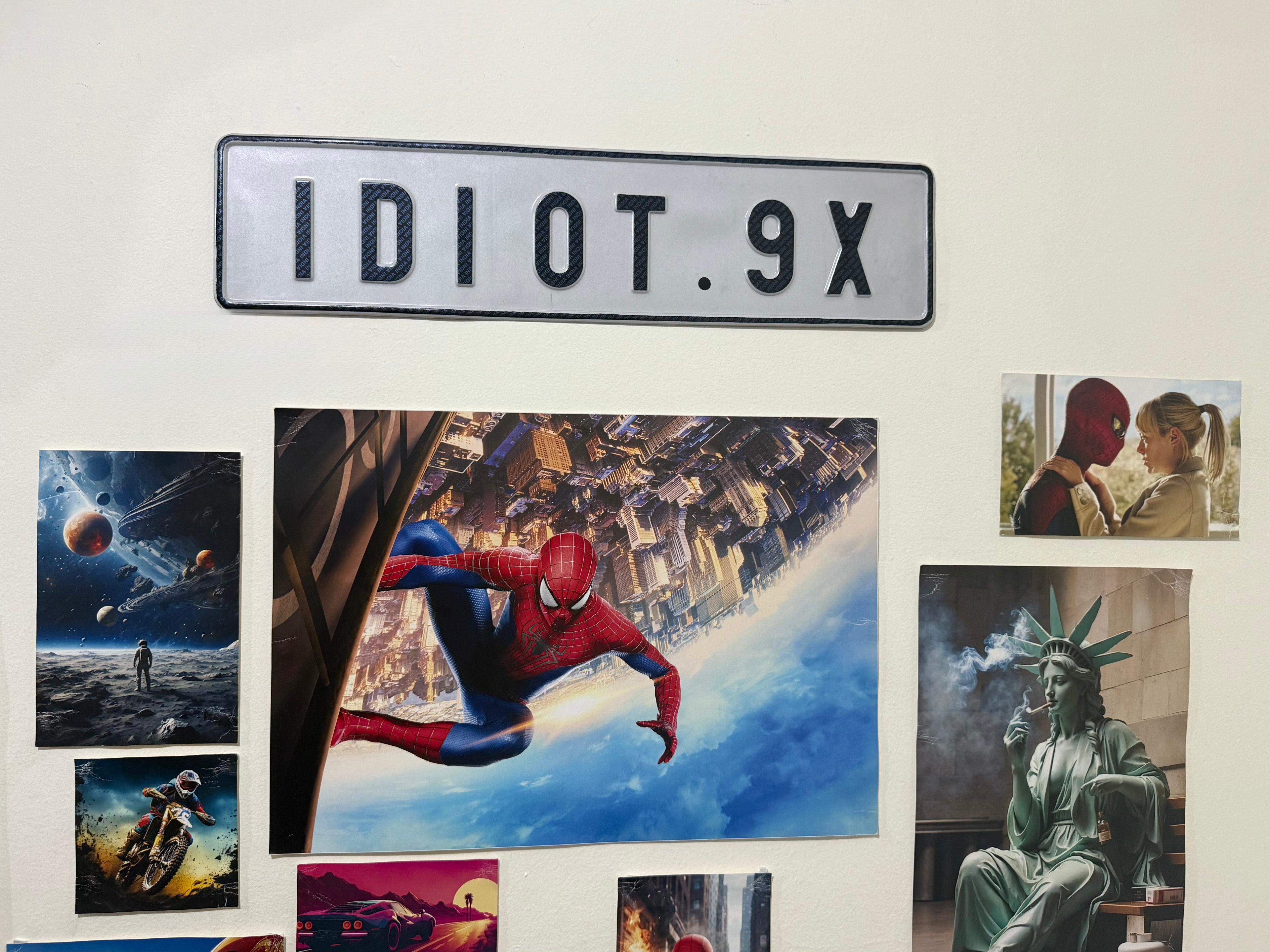 Customised Number Plate